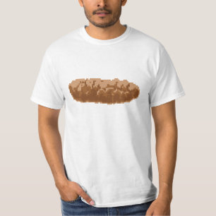 8-bits Pixel Poop T-shirt
