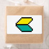 8-bits Pixel Wakaba/Shoshinsha Mark Etiket (Insitu)