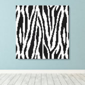 8-bits Pixel Zebra Print Design Patroon (Insitu (Houten vloer))