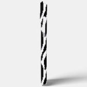 8-bits Pixel Zebra Print Design Patroon Case-Mate iPhone Case (Achterkant / Links)