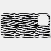 8-bits Pixel Zebra Print Design Patroon Case-Mate iPhone Case (Achterkant (horizontaal))