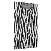 8-bits Pixel Zebra Print Design Patroon Klembord (Rechts)