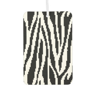 8-bits Pixel Zebra Print Design Patroon Luchtverfrisser