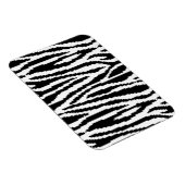 8-bits Pixel Zebra Print Design Patroon Magneet (Rechterzijde)