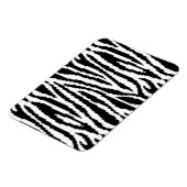 8-bits Pixel Zebra Print Design Patroon Magneet (Linkerzijde)