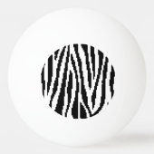 8-bits Pixel Zebra Print Design Patroon Pingpongballen (Achterkant)