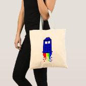 8-bits reistijd tote bag (Voorkant (product))