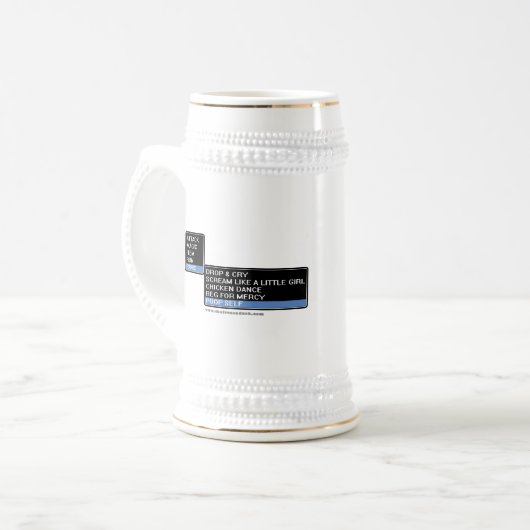 8-bits RPG Battle Menu Bierpul (Voorkant links)