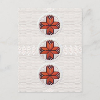 8 Briefkaart met aanwijsbare sterren