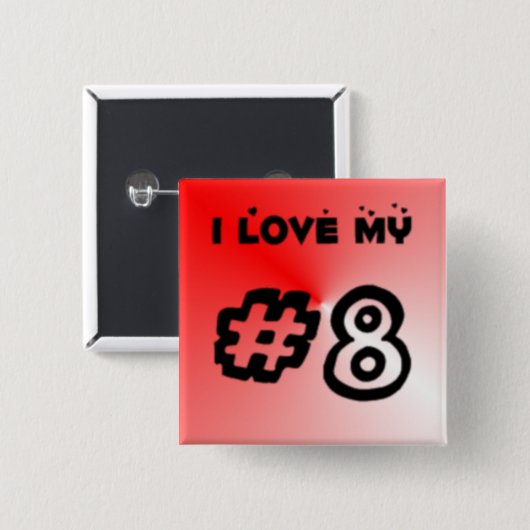 #8 Button Square (Voorkant /achterkant)