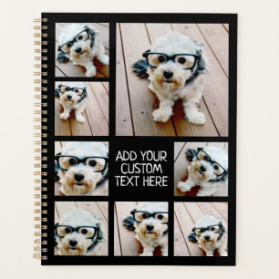 8 Collage de photos Texte facultatif — Peut modifi