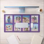 8 Collage photo personnalisé<br><div class="desc">Créez un Collage de photos Tapis de bureau personnalisé de Ricaso - ajoutez 8 photos individuelles pour réaliser un collage de photos - un grand ajout à votre maison ou bureau, gardez vos proches avec vous pendant que vous travaillez, ajoutez des photos de vos animaux de compagnie - le choix...</div>