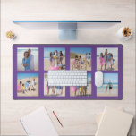 8 Collage photo personnalisé<br><div class="desc">Créez un Collage de photos Tapis de bureau personnalisé de Ricaso - ajoutez 8 photos individuelles pour réaliser un collage de photos - un grand ajout à votre maison ou bureau, gardez vos proches avec vous pendant que vous travaillez, ajoutez des photos de vos animaux de compagnie - le choix...</div>