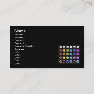8-ColourfulGlossy Visitekaartje