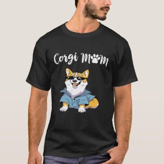 8 Corgi Moeder T-shirt