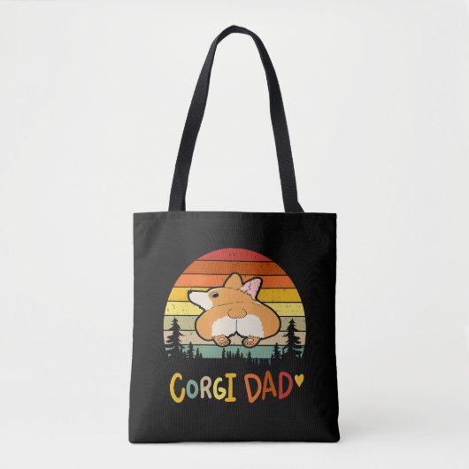 8 Corgi Pap Draagtas (Voorkant)