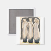 8-drie zussen magneet (Voorkant / Achterkant)