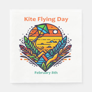 8 feb - vliegerdag servet