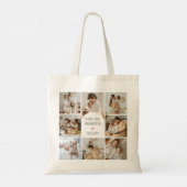 8 Foto Collage Arch We Love You Oma Nana Tote Bag (Achterkant)