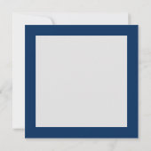 8 Foto Collage Marine Monogram - Dank u kaart (Achterkant)