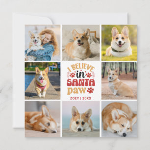 8 foto-inkuvelpet waarvan ik geloof in Santa Paw-K