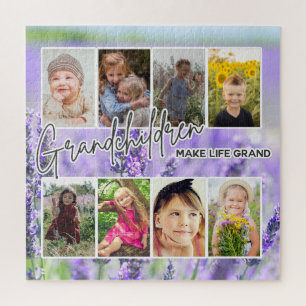 8 Foto "Kleinkinderen maken het leven groot" Legpuzzel