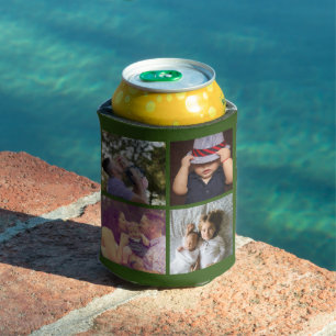 8 Fotocollage DIY Fun gepersonaliseerde Koelbox Blikjeskoeler
