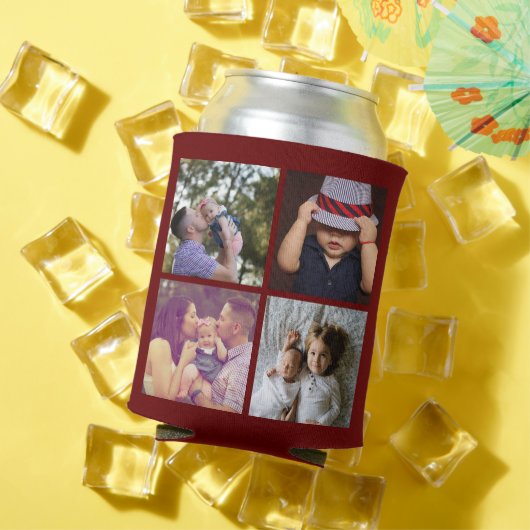 8 Fotocollage DIY Fun gepersonaliseerde Koelbox Blikjeskoeler (Insitu Zomer)