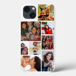 8 fotocollage personaliseren iPhone 13 hoesje