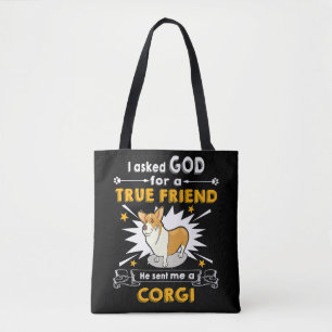 8 Hij stuurde me een Corgi Draagtas