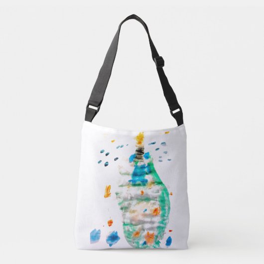 8 huizen crossbody tas (Voorkant)