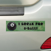 8-inch bumpersticker (Op auto)