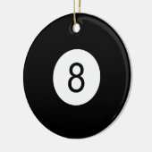 8-inch keramisch ornament (Links)