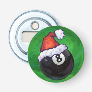 8-inch kerstgroen button flesopener