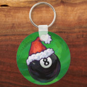 8-inch kerstgroen sleutelhanger (Voorkant)