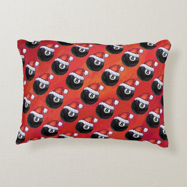 8-inch kerstmis accent kussen (Achterkant)