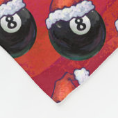 8-inch kerstmis fleece deken (Hoek)