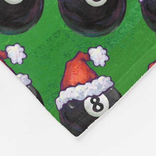 8-inch kerstmis fleece deken (Hoek)