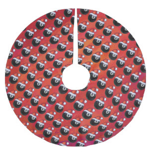 8-inch kerstmis kerstboom rok
