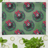 8-inch kerstmis theedoek (Gevouwen)