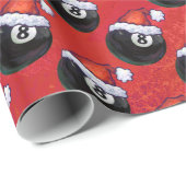 8-inch kerstrood Pet Cadeaupapier (Rol Hoek)