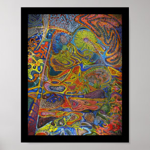 8-inch x10-inch therapie voor een beschadigd brein poster