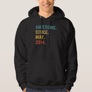 8 jaar Geweldige sinds mei 2014 8e verjaardag 3 Hoodie