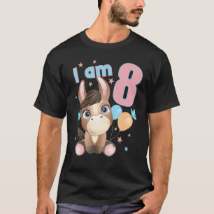 8 jaar oud 8 jaar oud, ongeschikt jongetje, juffel t-shirt