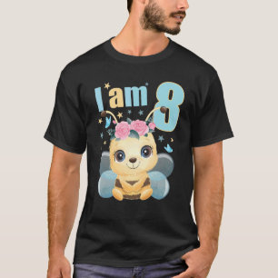8 jaar oud 8-jarige jongen-bijen t-shirt