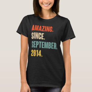 8 Jaar Oud 8e Verjaardag Verbazingwekkend Sinds 2 T-shirt