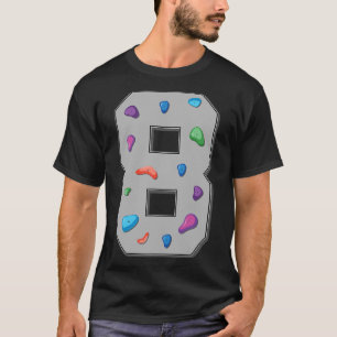 8 Jaar Oude Klimmer Verjaardag Boulderen Klimmen R T-shirt