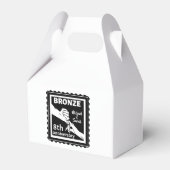 8 jaar traditioneel cadeau brons bedankdoosjes (Voorkant Zijde)