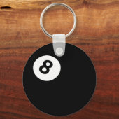 8 kogel sleutelhanger (Voorkant)