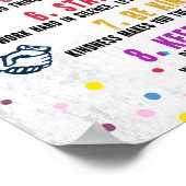 8 Krachtige woorden Poster (Hoek)